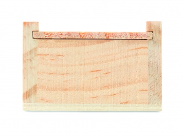 Logotrade promotional items photo of: Stationery set in wooden box