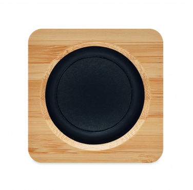 Logo trade promotional gifts picture of: Bamboo wireless speaker