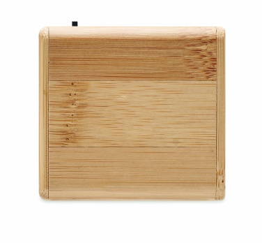 Logotrade promotional giveaways photo of: Bamboo wireless speaker