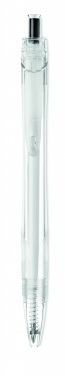 Logo trade promotional products image of: RPET push ball pen