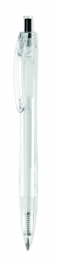 Logotrade promotional item image of: RPET push ball pen