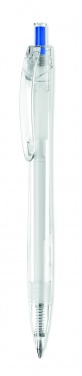 Logotrade promotional item picture of: RPET push ball pen