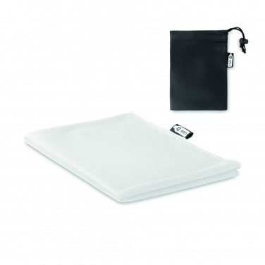 Logo trade promotional items picture of: RPET sports towel and pouch