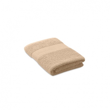 Logo trade promotional merchandise image of: Towel organic cotton 100x50cm