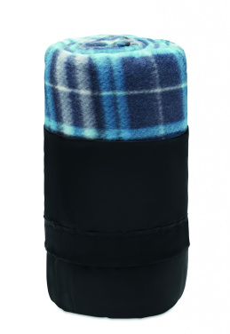 Logotrade advertising product image of: RPET fleece travel blanket