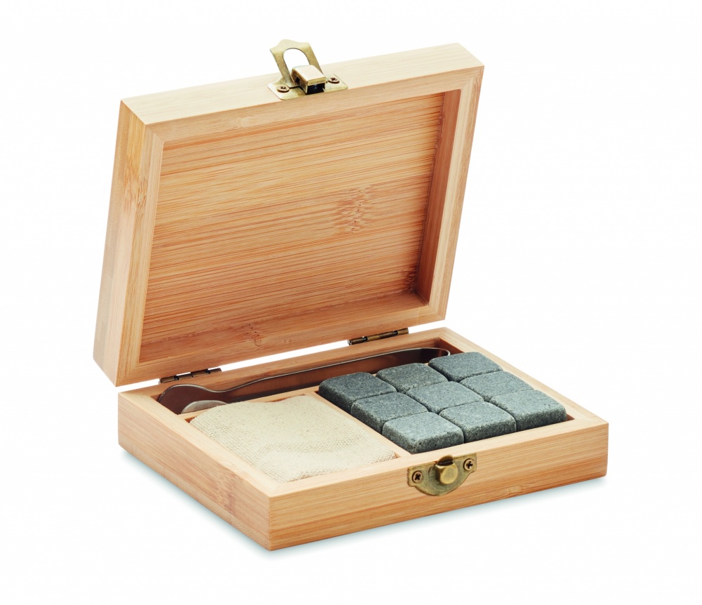 Logotrade promotional product picture of: 9 stone ice cubes in box