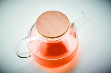 Logo trade corporate gift photo of: Teapot borosilicate glass 850ml