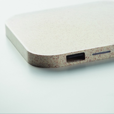 Logo trade advertising product photo of: Hub charger wheat straw/ABS 5W