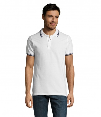 Logotrade promotional merchandise photo of: PASADENA men polo 200g