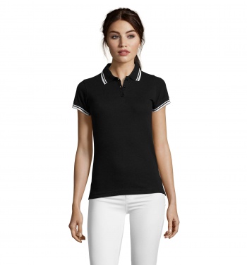 Logotrade promotional merchandise picture of: PASADENA women polo 200g