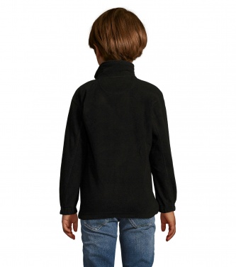 Logo trade promotional merchandise picture of: NORTH KIDS FLEECE JACKET