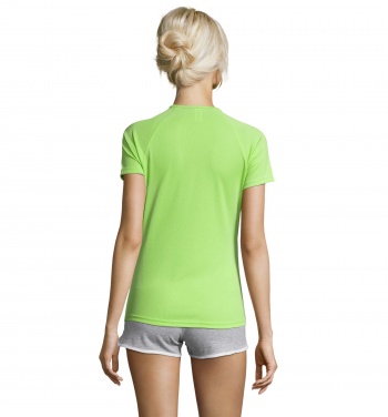 Logo trade advertising products image of: SPORTY WOMEN T-SHIRT POLYES