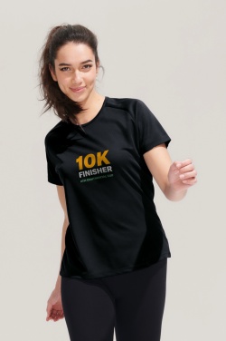 Logotrade promotional giveaways photo of: SPORTY WOMEN T-SHIRT POLYES