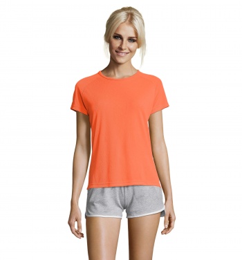 Logotrade promotional gift image of: SPORTY WOMEN T-SHIRT POLYES