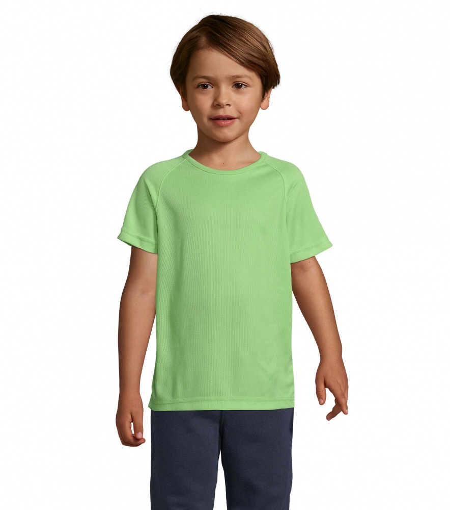 Logo trade business gifts image of: SPORTY KIDS T-SHIRT SPORT