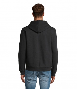 Logo trade promotional merchandise photo of: SPIKE MEN ZIP HOODIE SWEAT