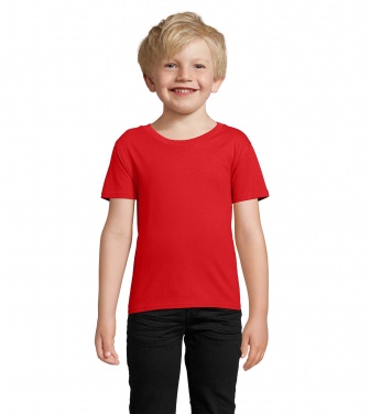 Logo trade promotional gifts image of: PIONEER KIDS T-SHIRTORGANIC