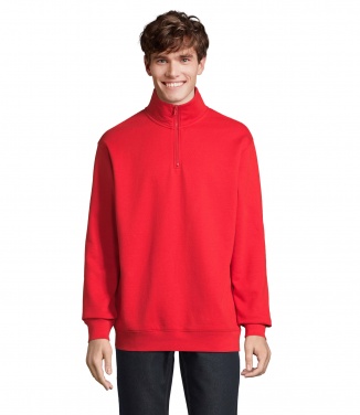 Logotrade promotional gift image of: CONRAD Sweat Zip Collar