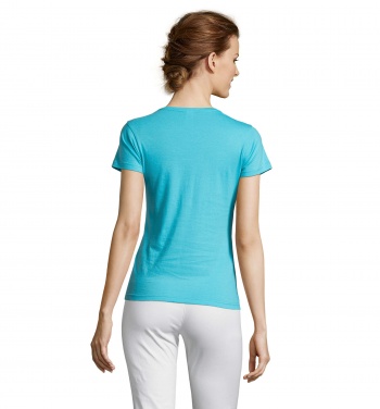 Logo trade promotional giveaways picture of: MISS WOMEN T-SHIRT 150g