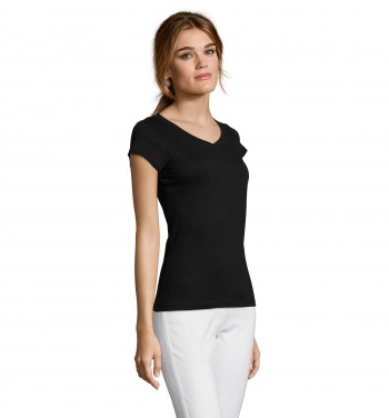 Logo trade advertising products picture of: MOON WOMEN T-SHIRT 150g