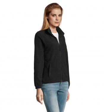 Logotrade promotional merchandise picture of: NORTH WOMEN ZIPPED FLEECE