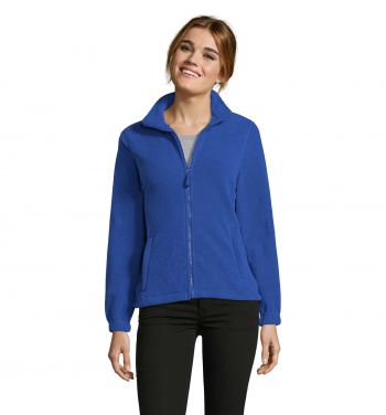 Logotrade promotional giveaway image of: NORTH WOMEN ZIPPED FLEECE