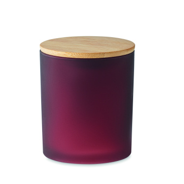 Logo trade promotional product photo of: Plant based wax candle 200 gr
