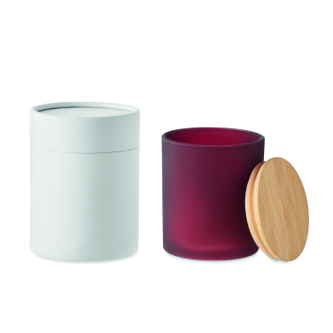 Logotrade business gift image of: Plant based wax candle 200 gr