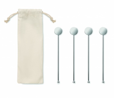 Logotrade promotional giveaway image of: Stainless steel stirrers set