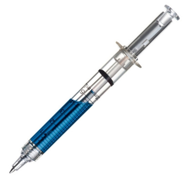 Logo trade advertising products image of: Plastic ballpen INJECTION