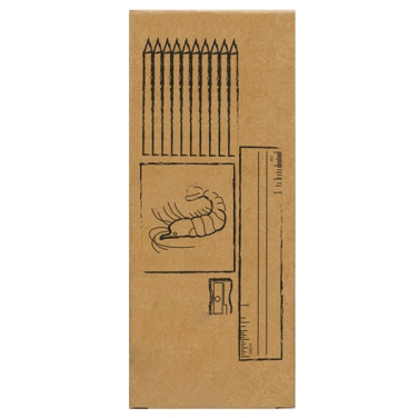 Logo trade promotional merchandise picture of: Drawing set for kids LITTLE PICASSO