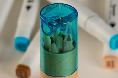 Logo trade corporate gifts image of: Wooden crayons BECKY