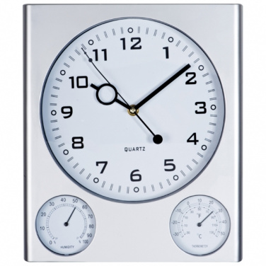 Logo trade advertising product photo of: Plastic wall clock DEN HAAG