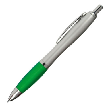 Logo trade business gifts image of: Plastic ballpen ST. PETERSBURG