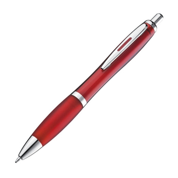 Logo trade promotional items image of: Plastic ballpen MOSCOW