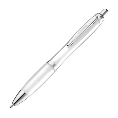 Logo trade promotional giveaways image of: Plastic ballpen MOSCOW