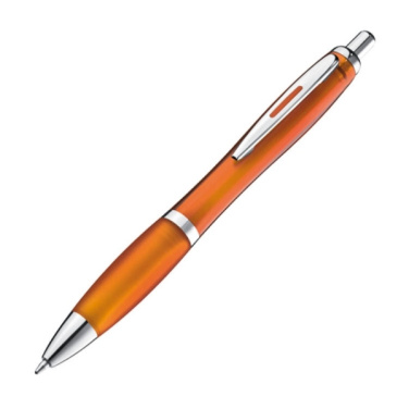 Logo trade business gifts image of: Plastic ballpen MOSCOW