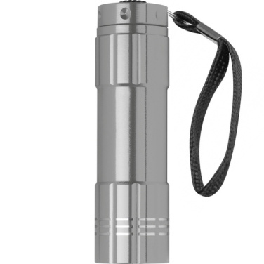 Logo trade promotional merchandise image of: 6 COB metal torch MONTARGIS