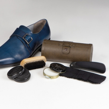 Logo trade corporate gifts picture of: Shoe polish roll GRENOBLE