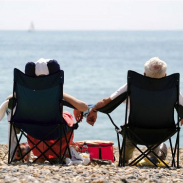 Logo trade advertising products image of: Foldable chair YOSEMITE