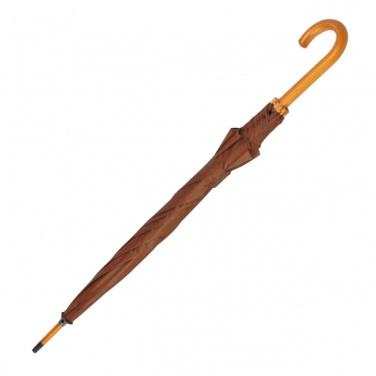 Logo trade corporate gifts picture of: Wooden automatic umbrella NANCY