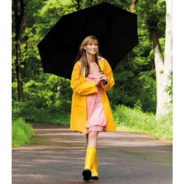 Logo trade promotional products image of: XL storm umbrella HURRICAN