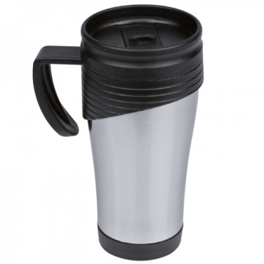 Logo trade business gift photo of: Stainless steel thermo cup EL PASO 400 ml