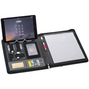 Logotrade advertising products photo of: A4 folder with power bank Elda