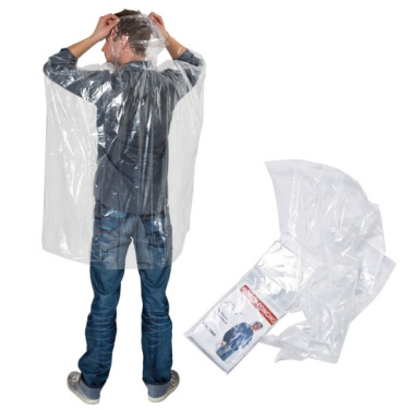 Logotrade promotional item picture of: Emergency poncho TOURS