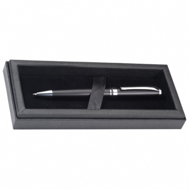 Logo trade promotional giveaways picture of: Metal ballpen CLAYTON