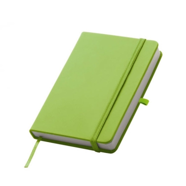 Logo trade corporate gifts picture of: A6 note book LUBECK