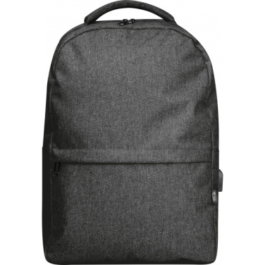 Logotrade promotional merchandise image of: rPET backpack RIMINI