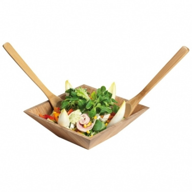 Logotrade promotional merchandise image of: Bamboo salad servers CAPUA