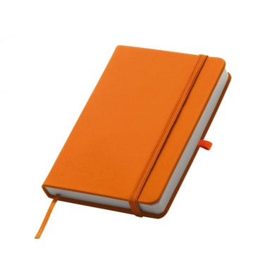 Logo trade promotional giveaways image of: A6 note book LUBECK